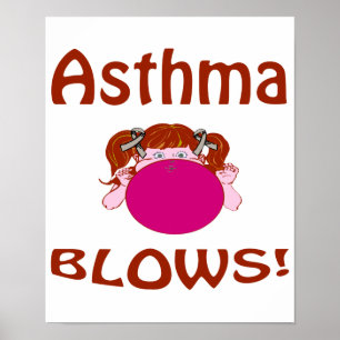 Blows Asthma Poster