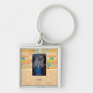 Blows Bubbles in ur milk Key Ring