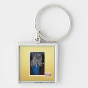 Blows Bubbles in ur milk Key Ring