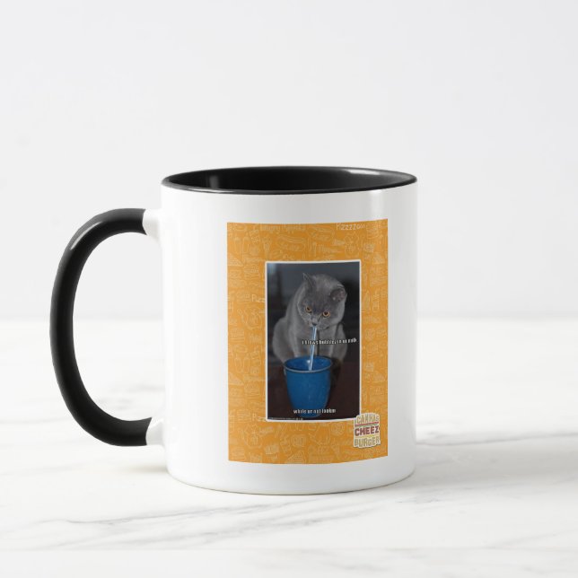 Blows Bubbles in ur milk Mug (Left)