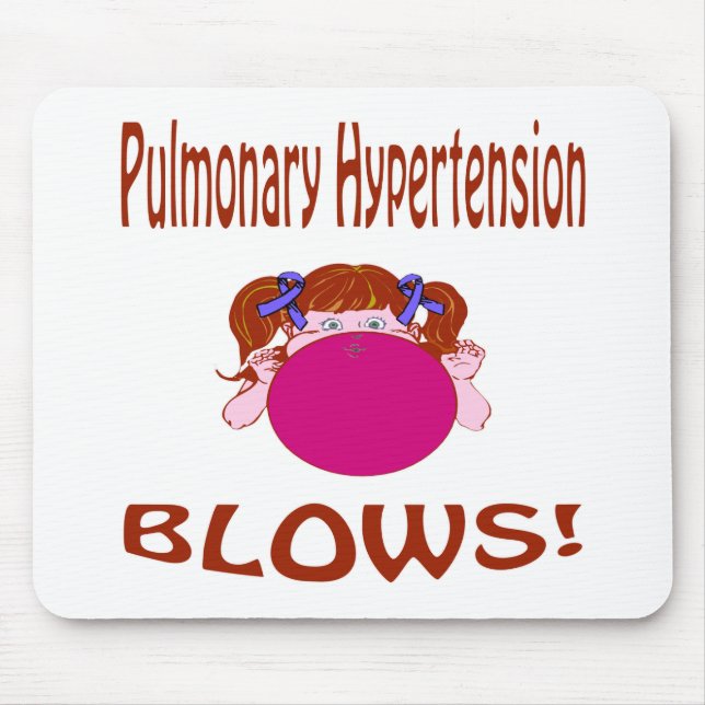 Blows Pulmonary Hypertension Mousepad (Front)
