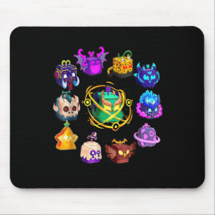Blox Fruit Round Of Mythicales For Birthday  Mouse Pad