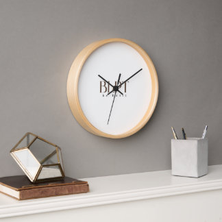 BLPT logo clock
