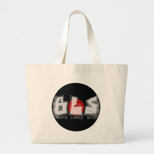 BLS beats lyrics skill HIP HOP Large Tote Bag