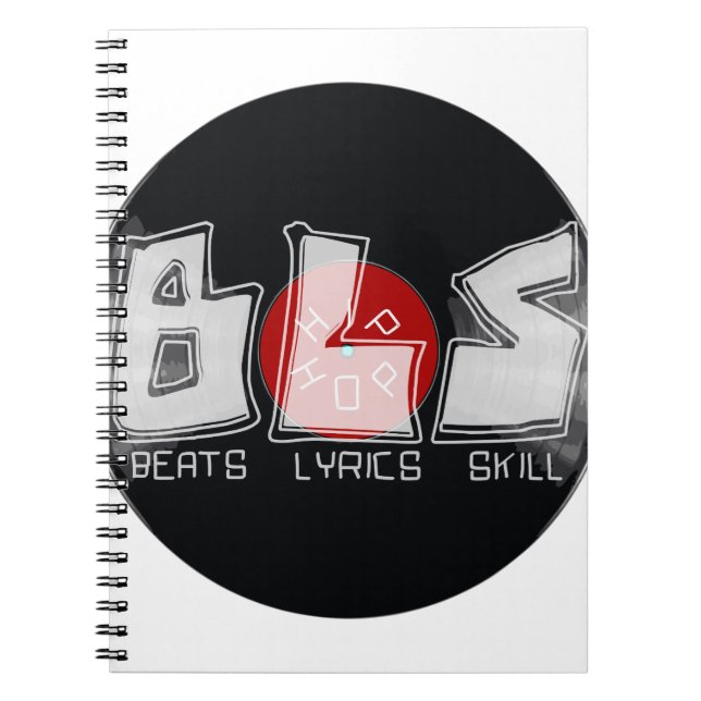 BLS beats lyrics skill HIP HOP Notebook (Front)