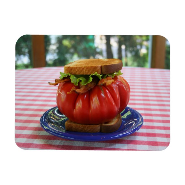 BLT with Giant Tomato Magnet (Horizontal)