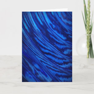 Blu Glass : Blank Card