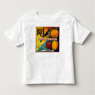 Blu-J Apple Crate LabelWatsonville, CA Toddler T-Shirt