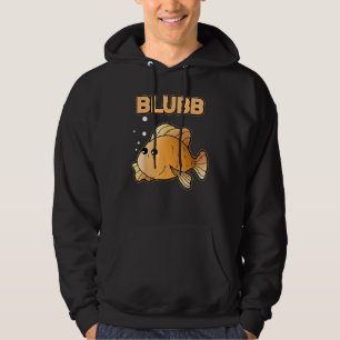 Blubb Goldfish Cute Fish Aquarium Fish Goldfish Hoodie
