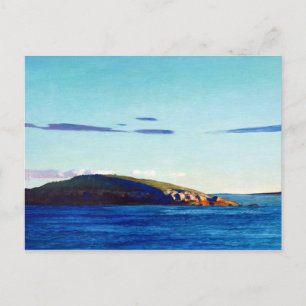 Blubber Island, Maine, 1938 by N. C. Wyeth Postcard