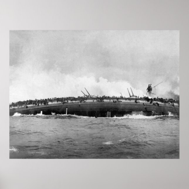 Blücher Sinks Poster (Front)