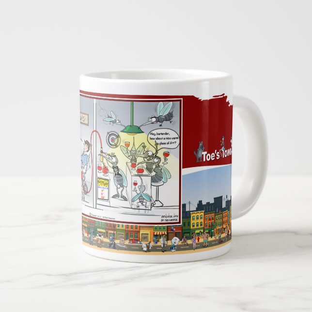 Blud Klinic | Valentine’s Day Large Coffee Mug (Front Right)