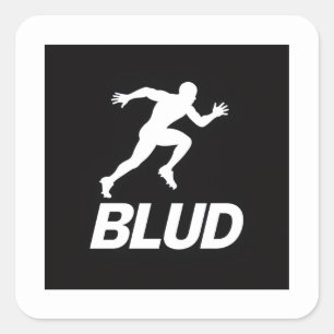 BLUD SQUARE STICKER