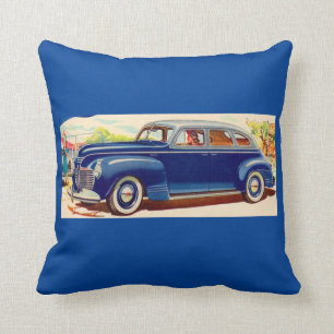 blue 1941 Plymouth Cushion