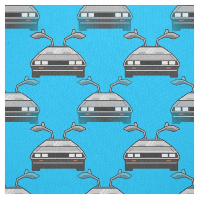 blue 1980s car fabric (Swatch)