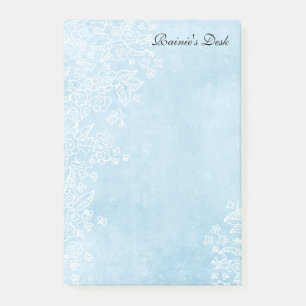 Blue 4x6" Post It Notes
