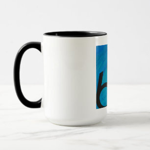 Blue 60 Decade Birthday Mug