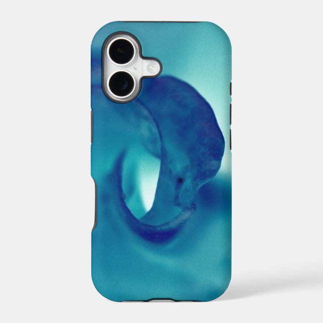 Blue Abstract2 iPhone5 Case (Back)
