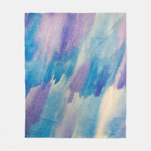 Blue abstract backgroundabstract, aqua, art, artis fleece blanket