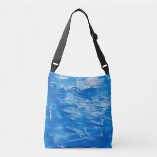 Blue Abstract Crossbody bag