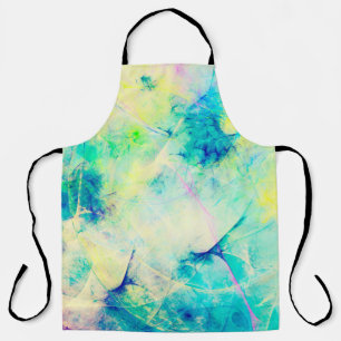 blue abstract fractal background 3d rendering3d, a apron