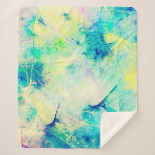 blue abstract fractal background 3d rendering3d, a sherpa blanket
