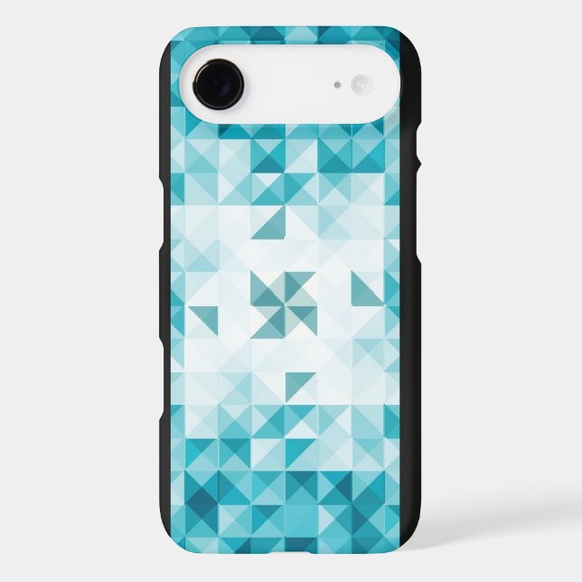 Blue Abstract Geometrical Background Template iPod Touch 5G Cover (Back)