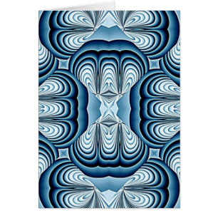 Blue Abstract Mirrors