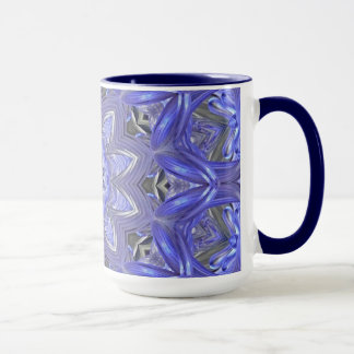 Blue Abstract Mug