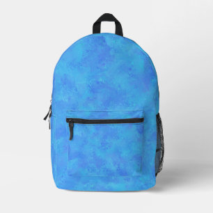 Blue Abstract Pattern Backpack
