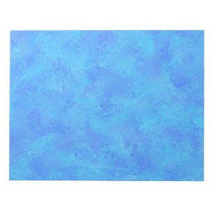 Blue Abstract Pattern  Notepad