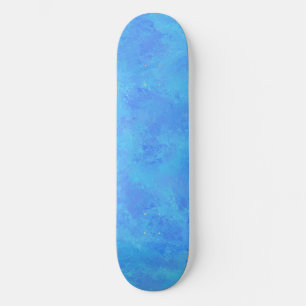 Blue Abstract Pattern  Skateboard