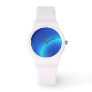 Blue Abstract Watch