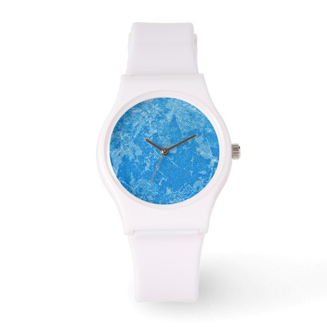 Blue Abstract Watch (Front)