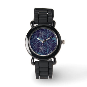 Blue Abstract Watch