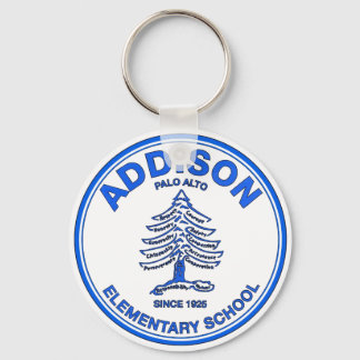 Blue Addison Keychain