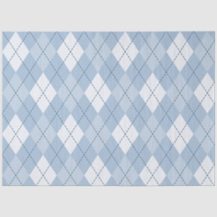 Blue Aegyle Vintage Baby Shower Tissue Paper