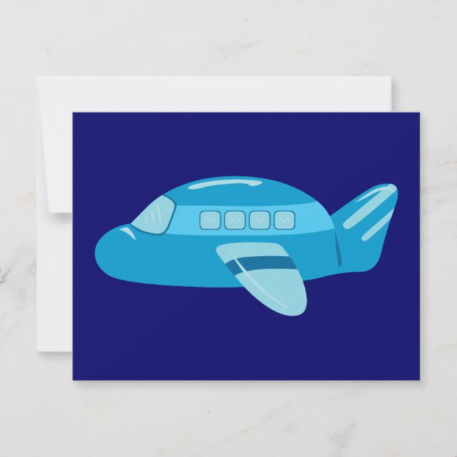 Blue Aeroplane (Front)