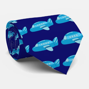 Blue Aeroplane Tie