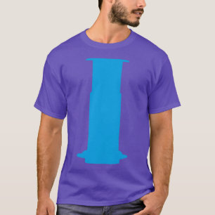 Blue Aeropress Limited edition design T-Shirt