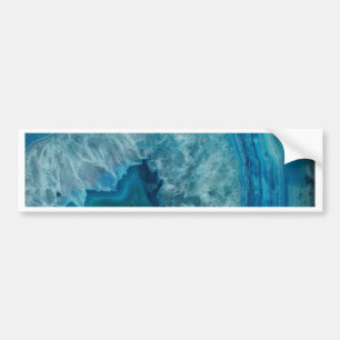 Blue Agate Bumper Sticker