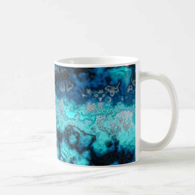 Blue Agate Coffee Mug (Right)