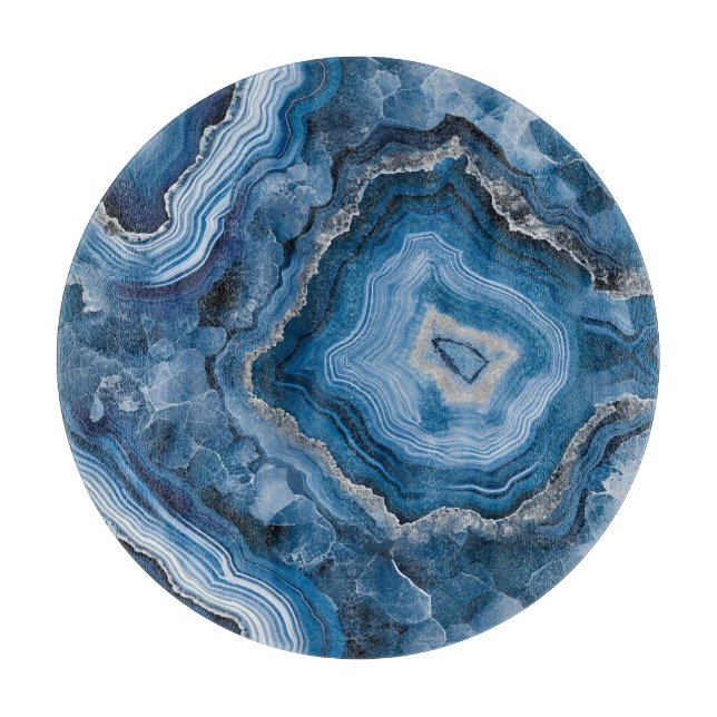 Blue Agate Cutting Board (Front)