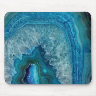 Blue Agate Mouse Pad