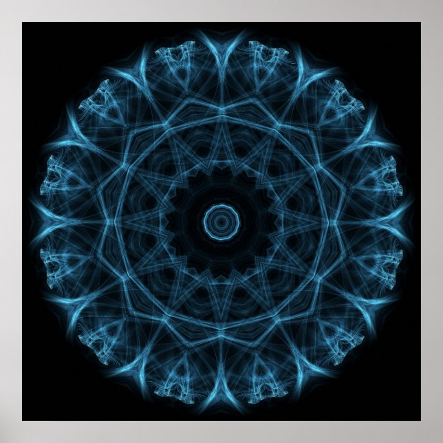 blue alien poster (Front)