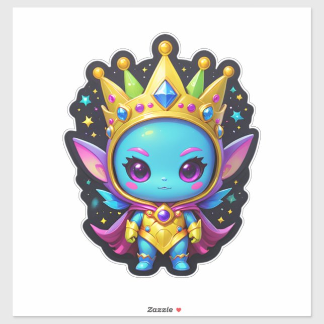 Blue Alien Princess (Sheet)