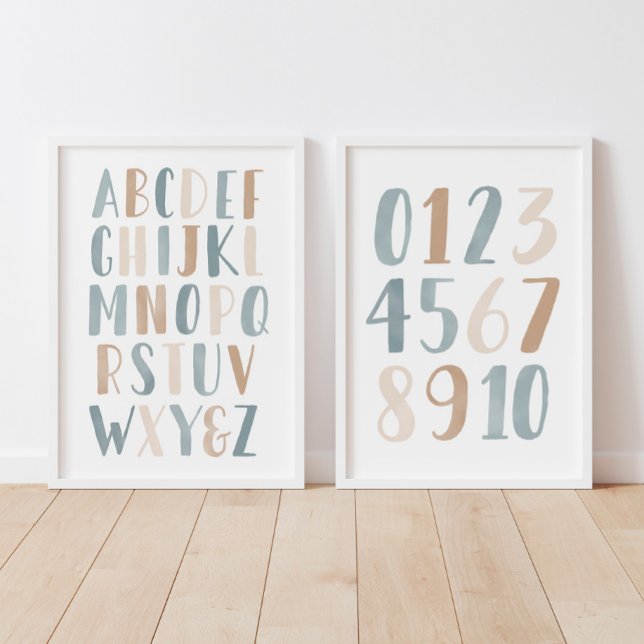 Blue Alphabet and Numbers Educational Classroom (Creator Uploaded)