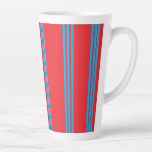 Blue Amber Latte Mug