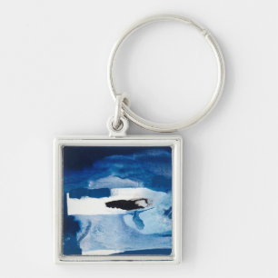 Blue Amore II Key Ring
