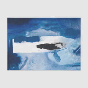 Blue Amore II Tissue Paper